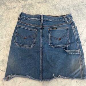 R.G Browns vintage Denim Blue Skirt